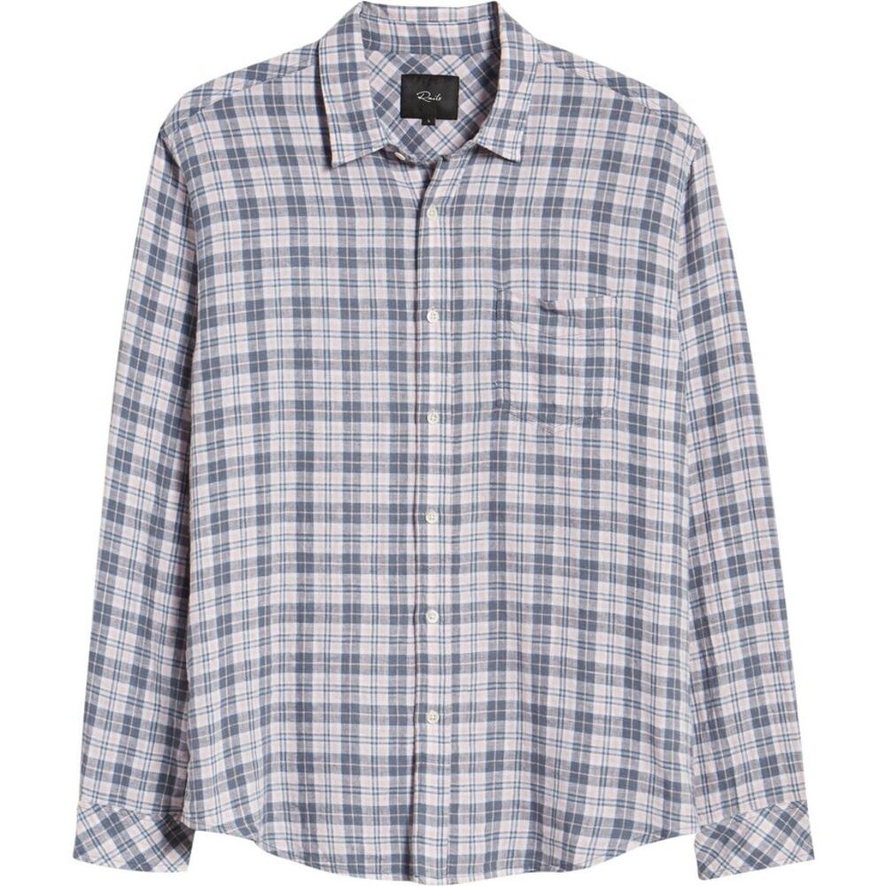 Rails NWT Connor Plaid Linen Blend Button Up LS S… - image 2